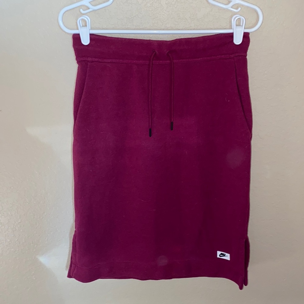 Nike long cotton tennis skirt
